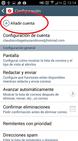 Bioxnet Branding and Web Design Studio | Como configurar mi correo en Android