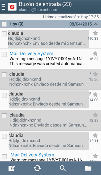 Bioxnet Branding and Web Design Studio | Como configurar mi correo en Android