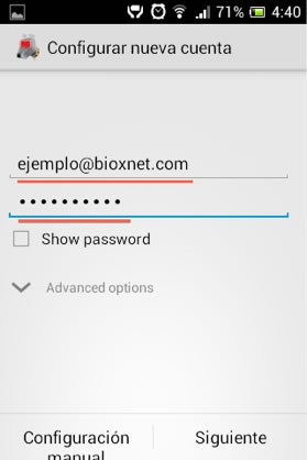 Bioxnet Branding and Web Design Studio | Como configurar correo en Android con K9