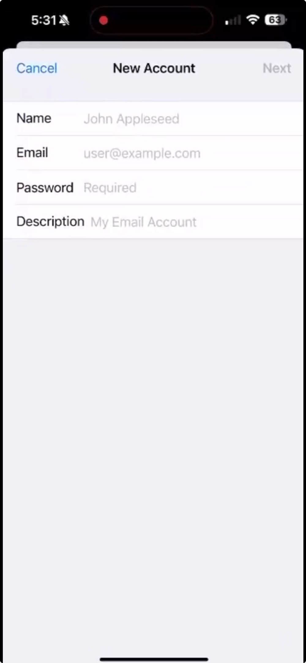 Bioxnet Branding and Web Design Studio | Como configurar Correo IMAP en Iphone