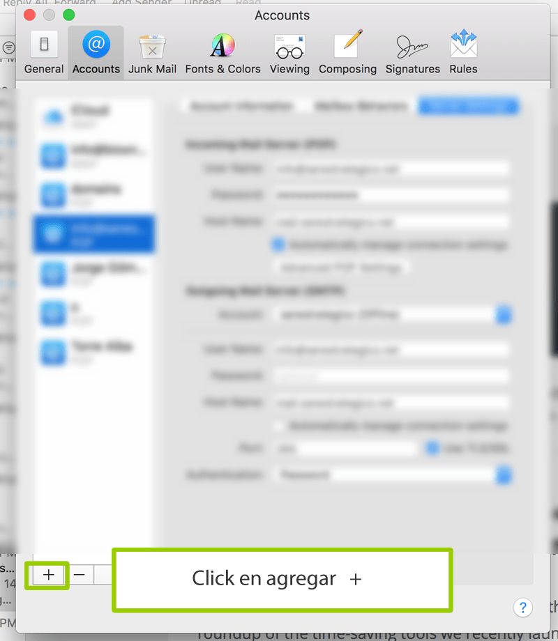 Bioxnet Branding and Web Design Studio | Como configurar correo en mac mail sierra