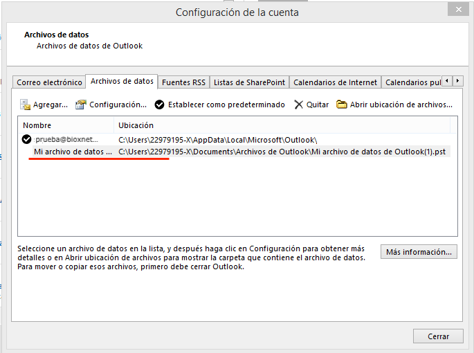 Bioxnet Branding and Web Design Studio | Como hacer respaldos de correo en Outlook