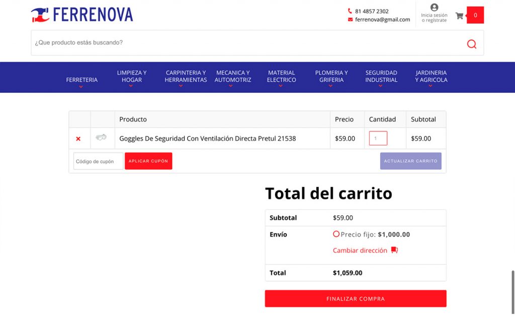 diseno de pagina venta en linea 6