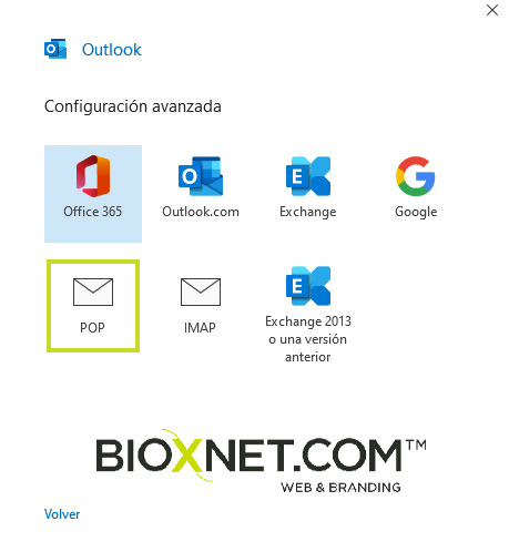 Bioxnet Branding and Web Design Studio | Como configurar tu correo en Outlook 365 Bioxnet Branding and Web Design Studio | Como configurar tu correo en Outlook 365