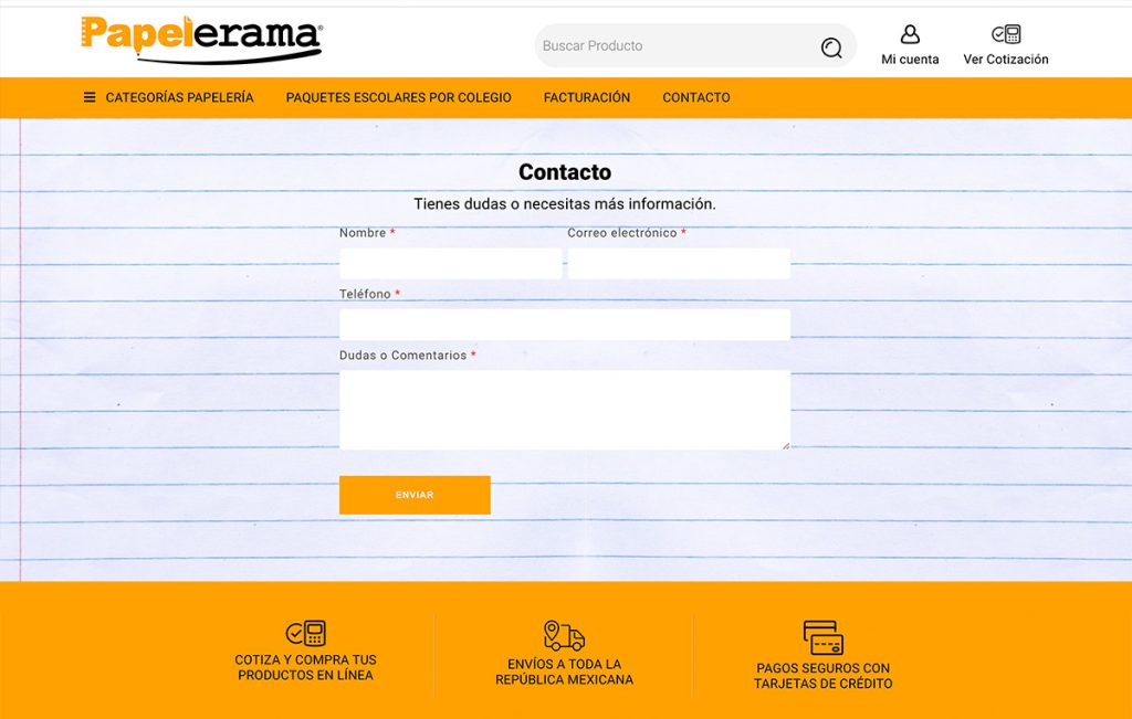 Papelerama 6 diseno web tienda ecommerce 4