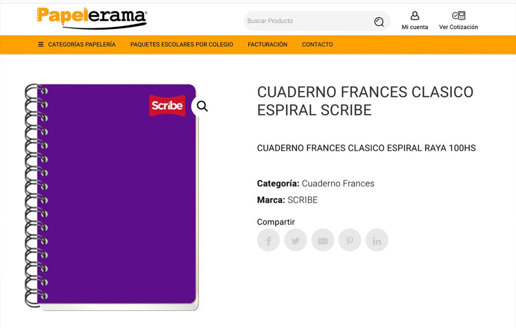 Papelerama 9 pagina web ecommerce 5