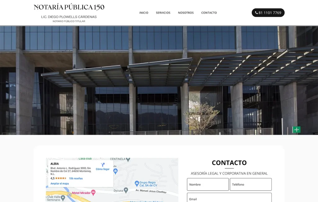 paginas web para abogados 2