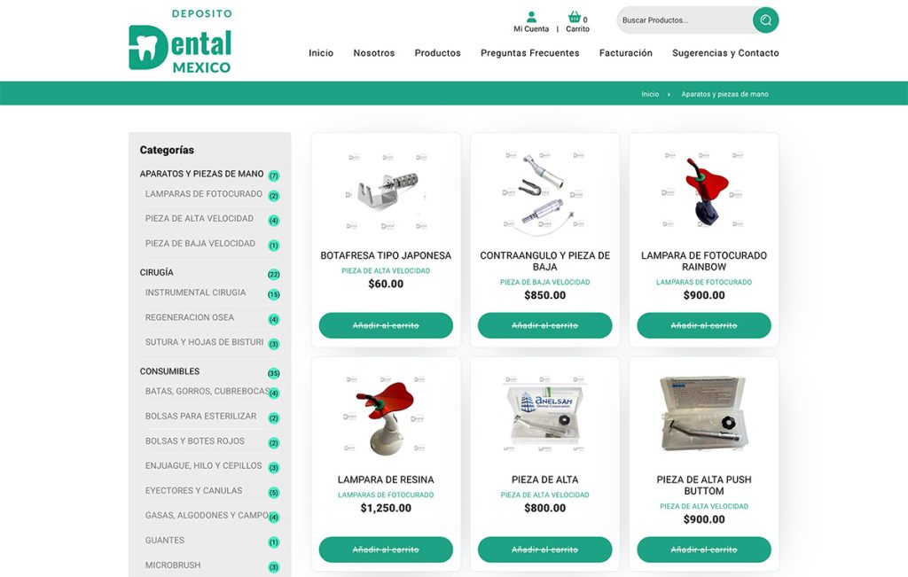 Depósito Dental México 9 agencia Web san pedro 7
