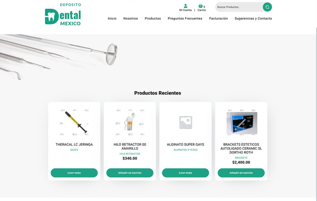 Depósito Dental México 8 empresas de diseno web en monterrey 4