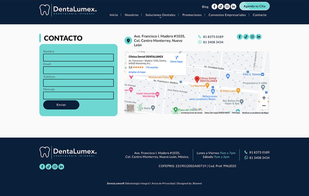 Dentalumex 6 disenador Depaginas web 01 1