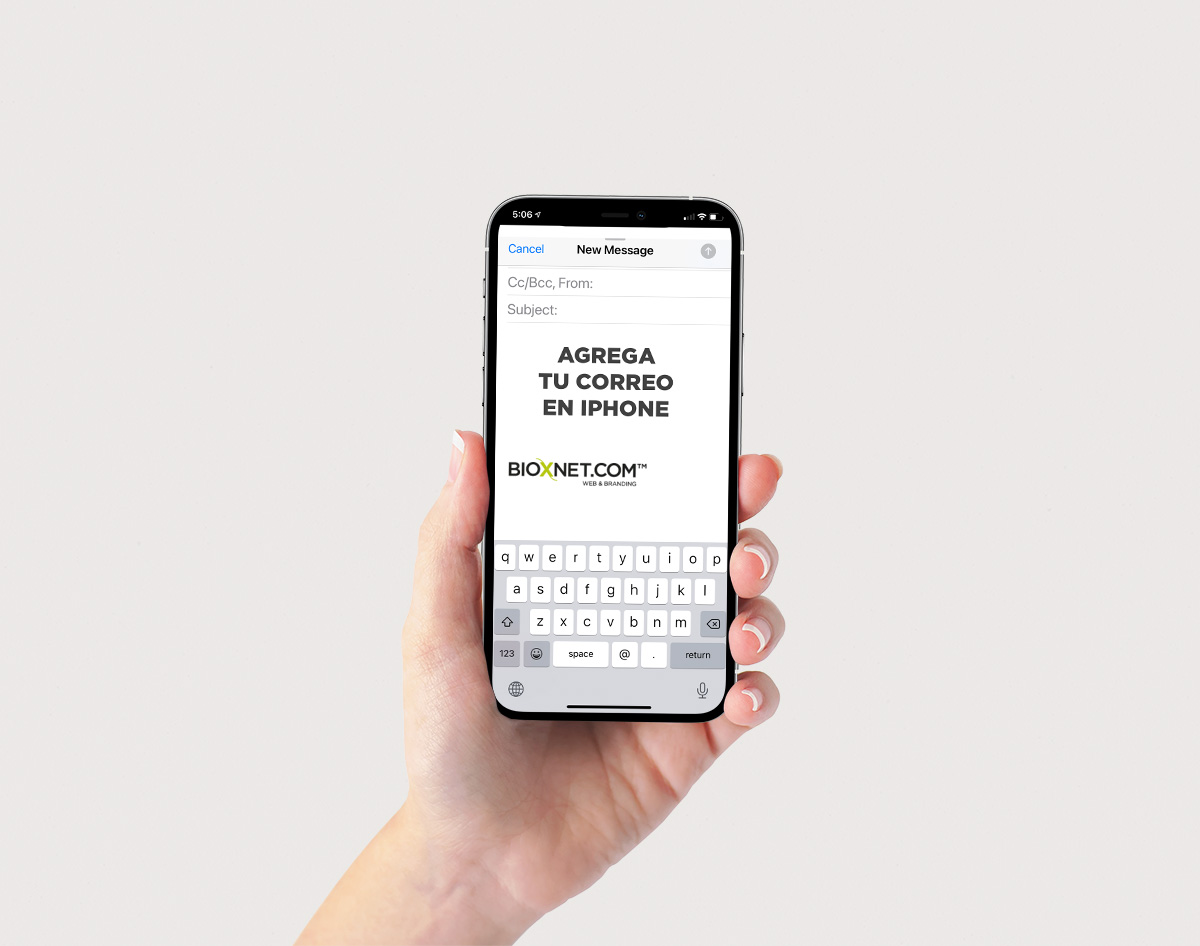 Bioxnet Branding and Web Design Studio | Como configurar tu cuenta de correo en Iphone Bioxnet Branding and Web Design Studio | Como configurar tu cuenta de correo en Iphone