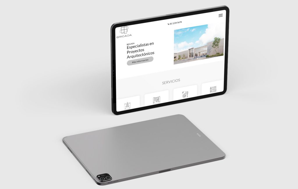 diseño Web profesional para ipad