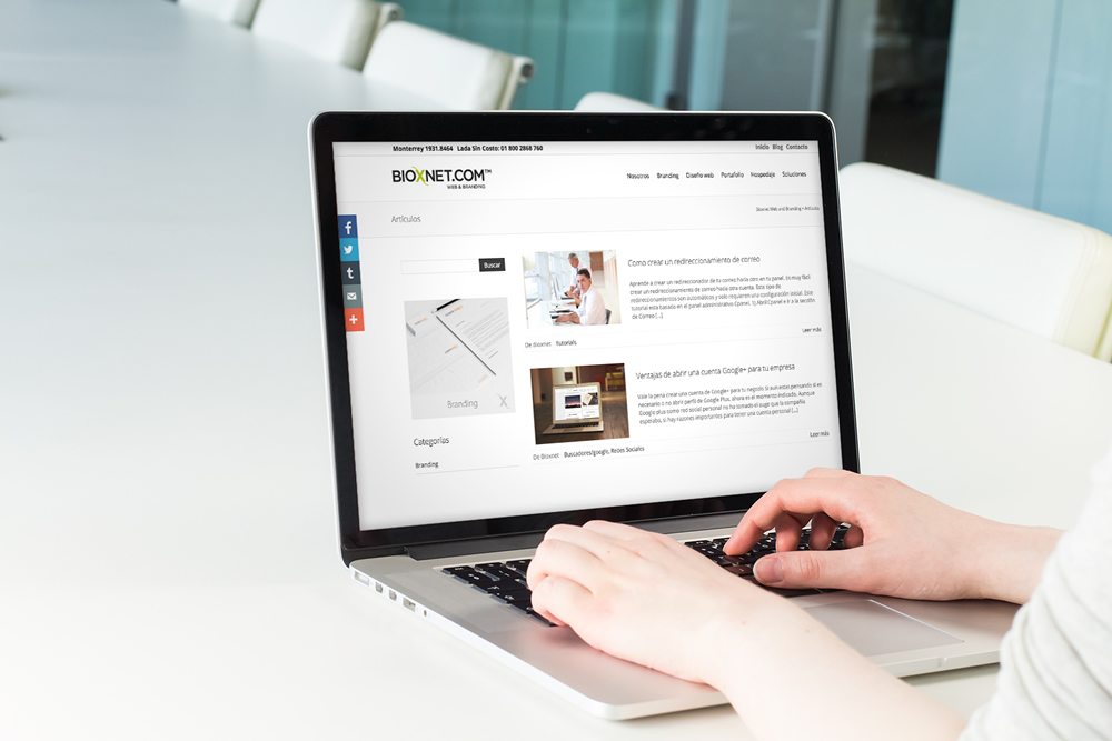 Bioxnet Branding and Web Design Studio | Porque debes tener un blog en tu sitio web