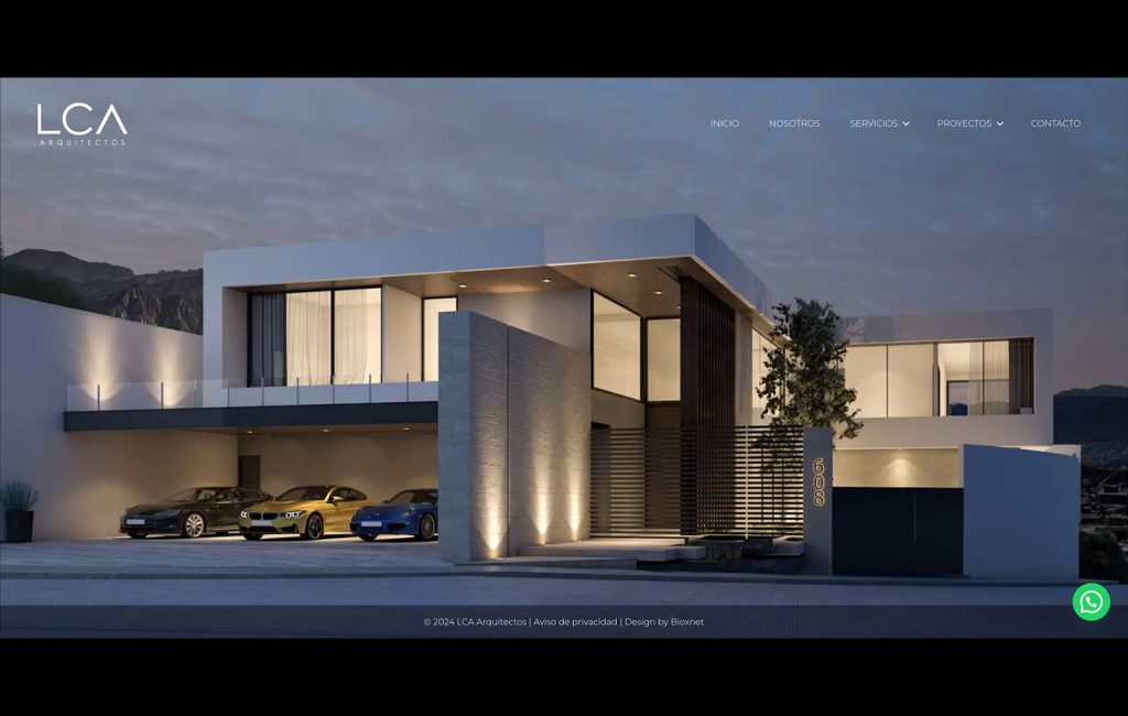 web design para arquitectos