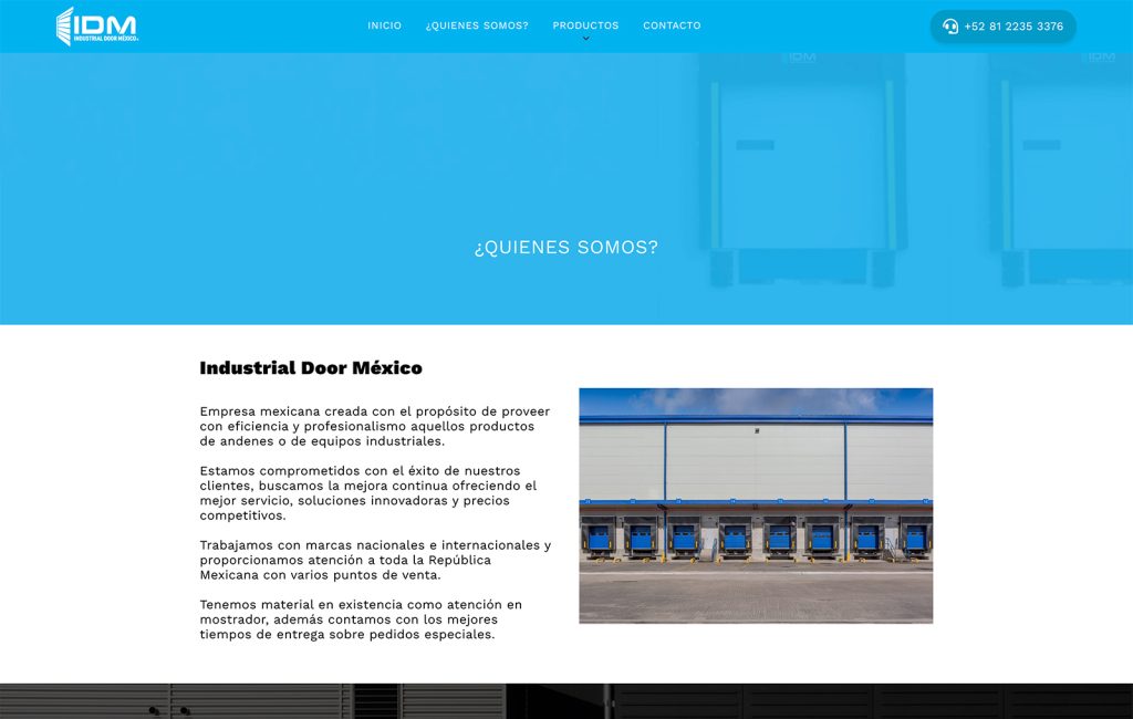 Indoor México 3 web design monterrey