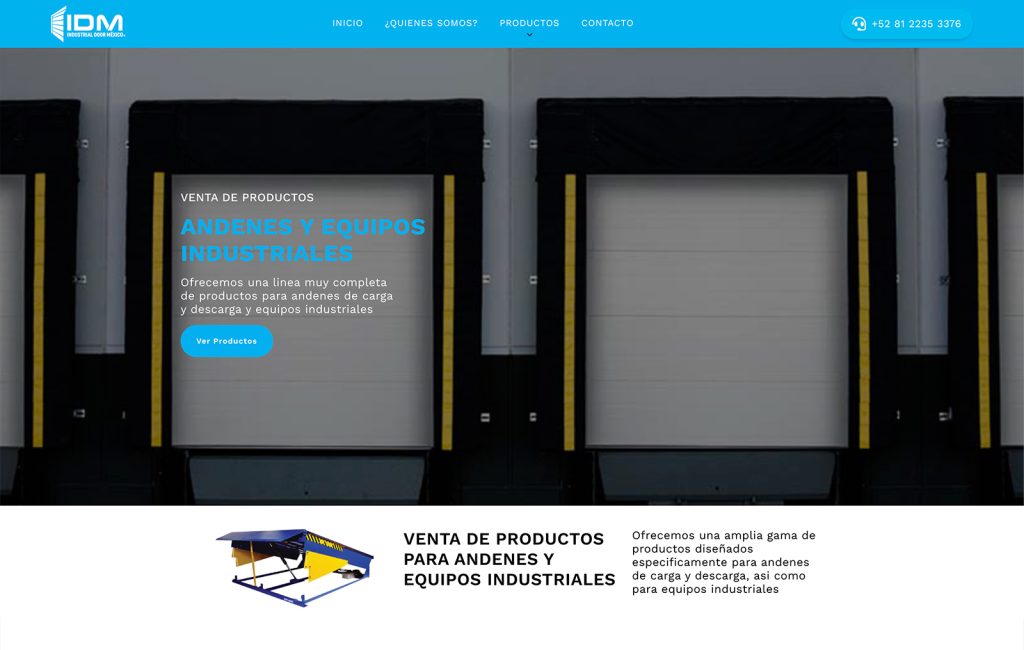 Indoor México 4 paginas Web monterrey