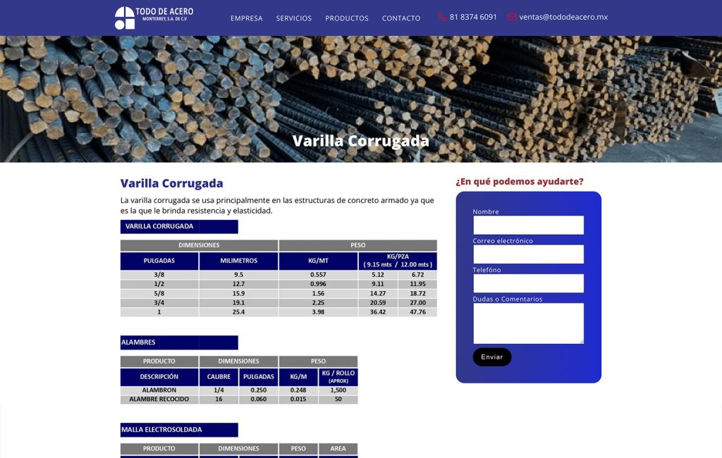 diseño de sitio Web monterrey