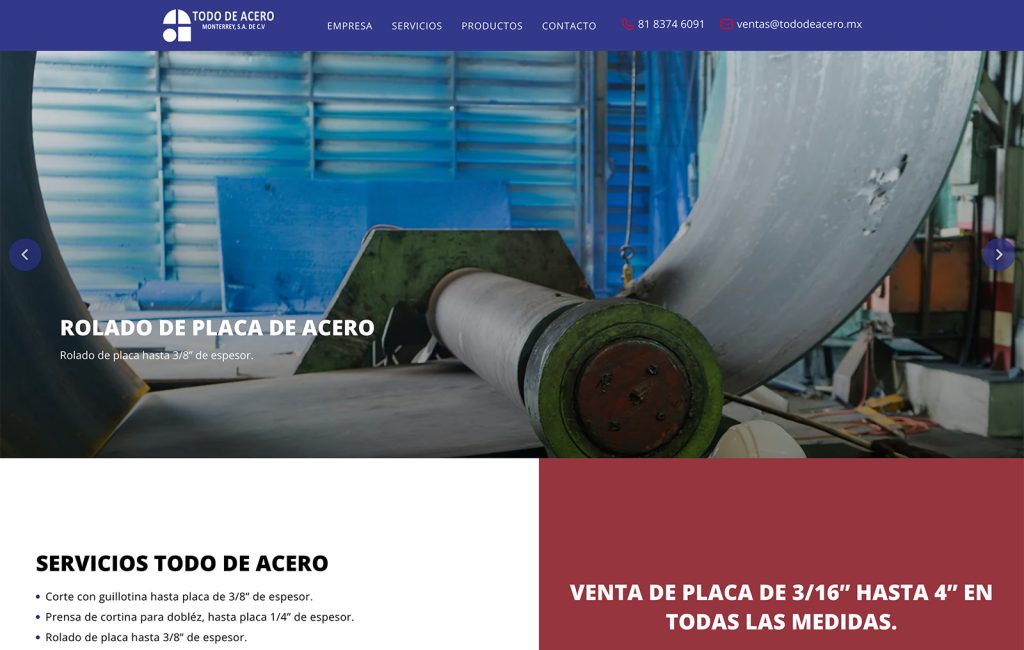 diseño de sitios Web en monterrey nl