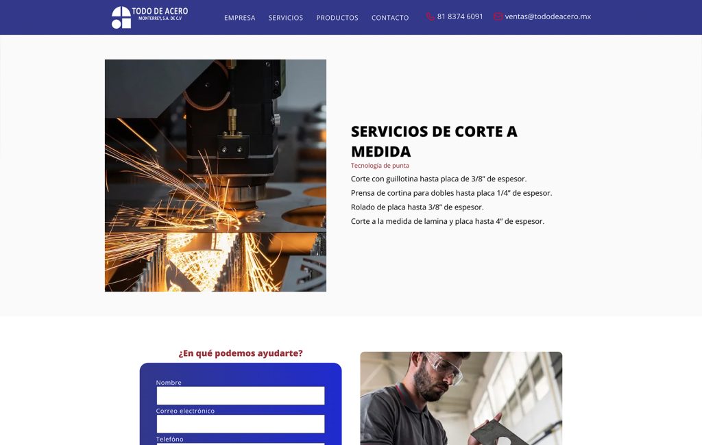 diseño de sitios Web en monterrey
