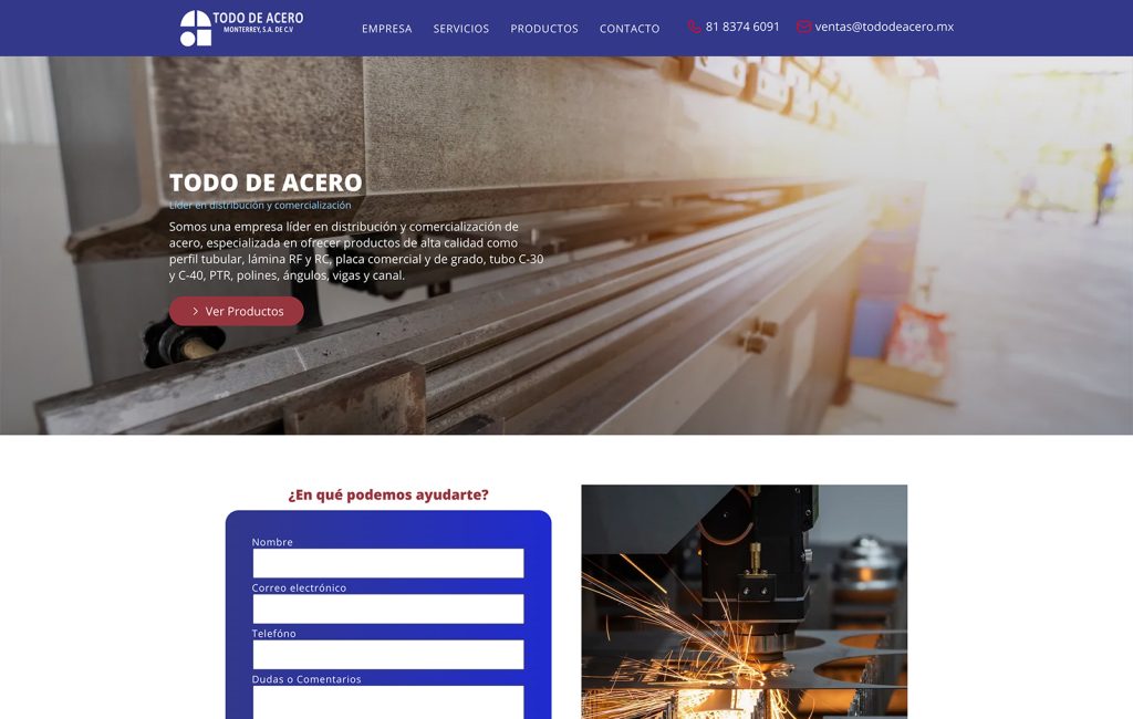 diseño de sitios Web monterrey