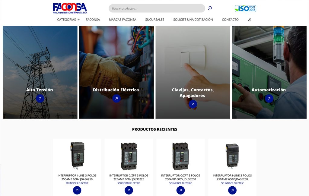 Faconsa 5 proveedor de sitios web méxico