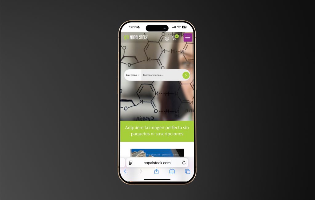 diseno web ecomerce movil