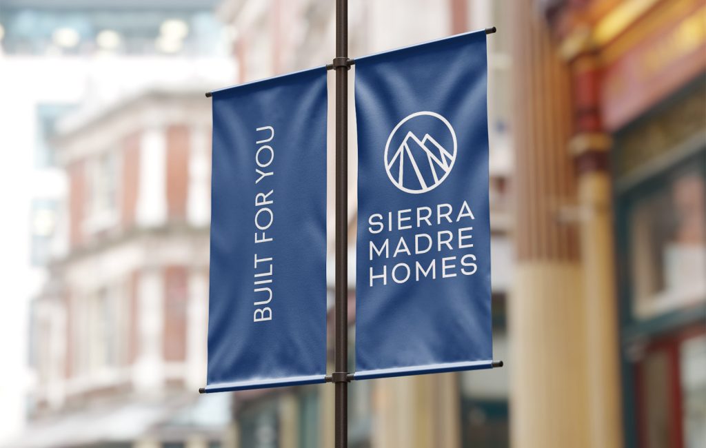 Sierra Madre Homes 3 DISENO de logotipo empresarial