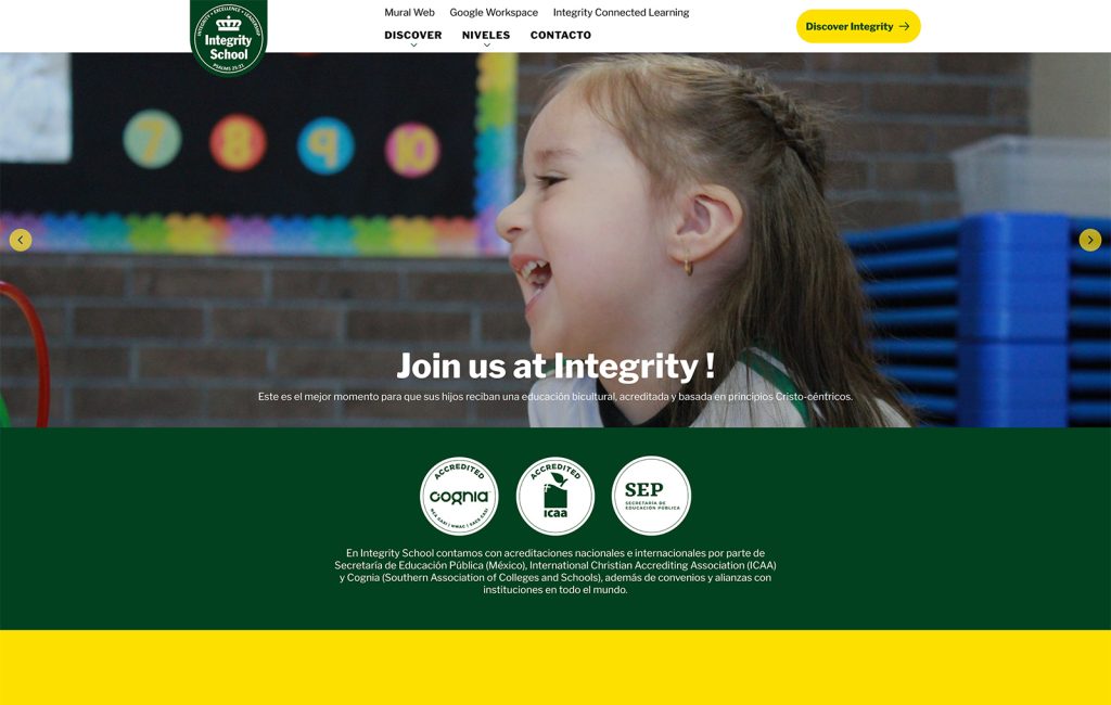 paginas web para escuelas