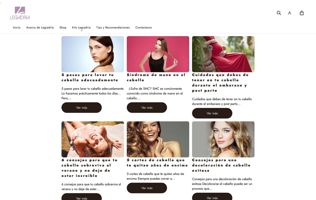 pagina web venta en linea