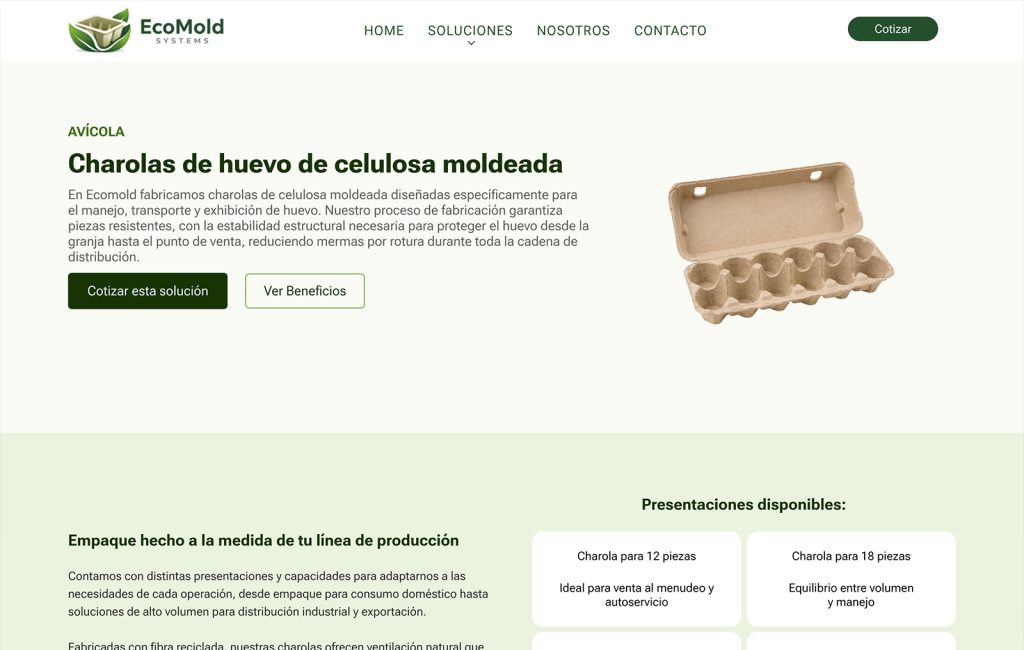 ejemplo de diseno de paginas web