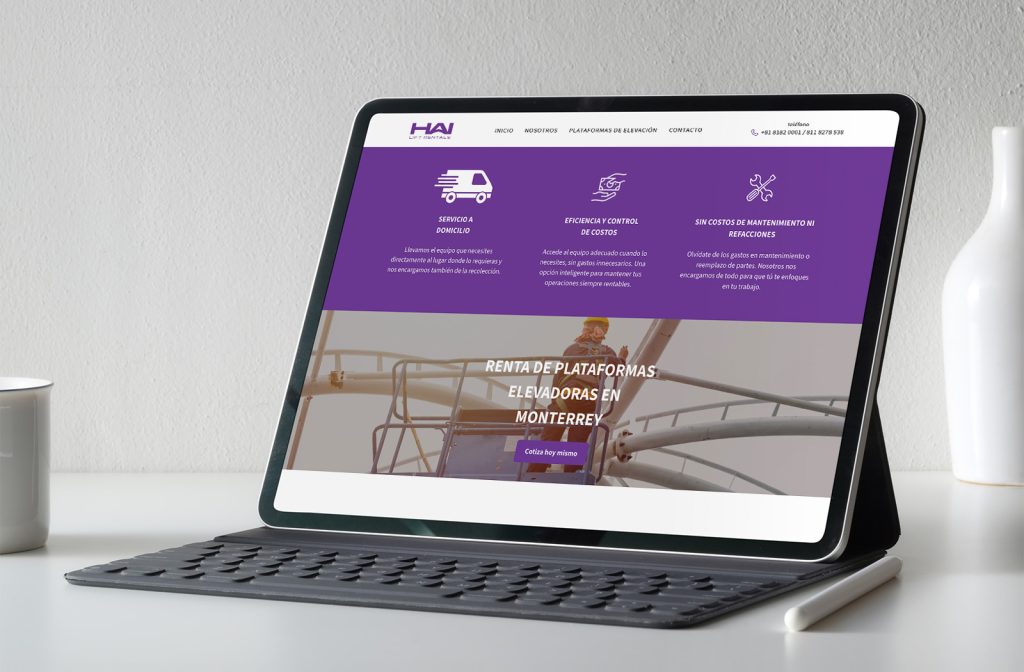 HAI 5 proveedor de paginas web